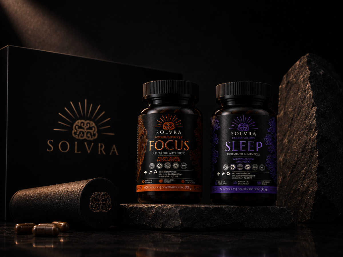 SOLVRA SYSTEM, FOCUS y SLEEP