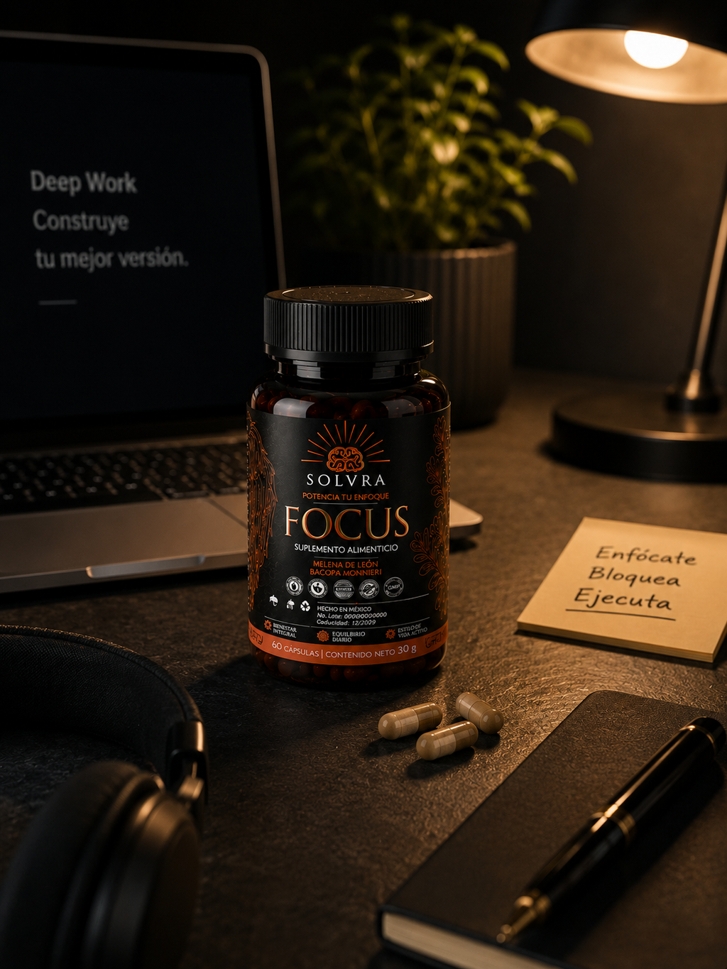 SOLVRA FOCUS — Claridad Mental y Enfoque Diario