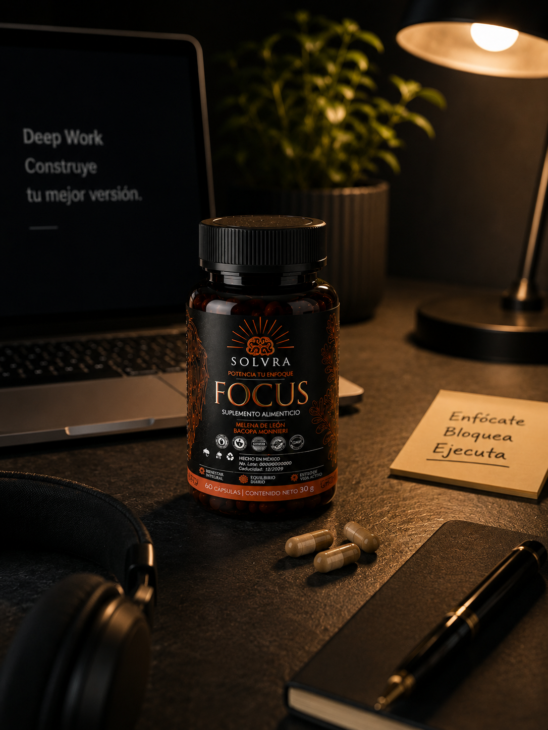 SOLVRA FOCUS — Claridad Mental y Enfoque Diario