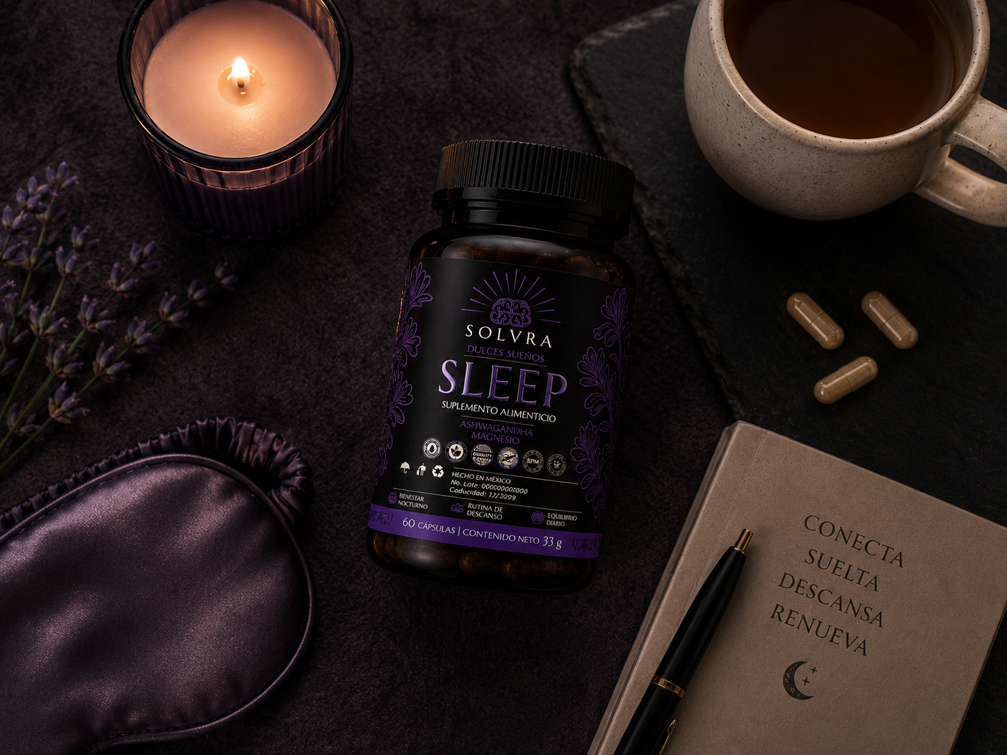 SOLVRA SLEEP — Descanso Profundo y Recuperación Nocturna